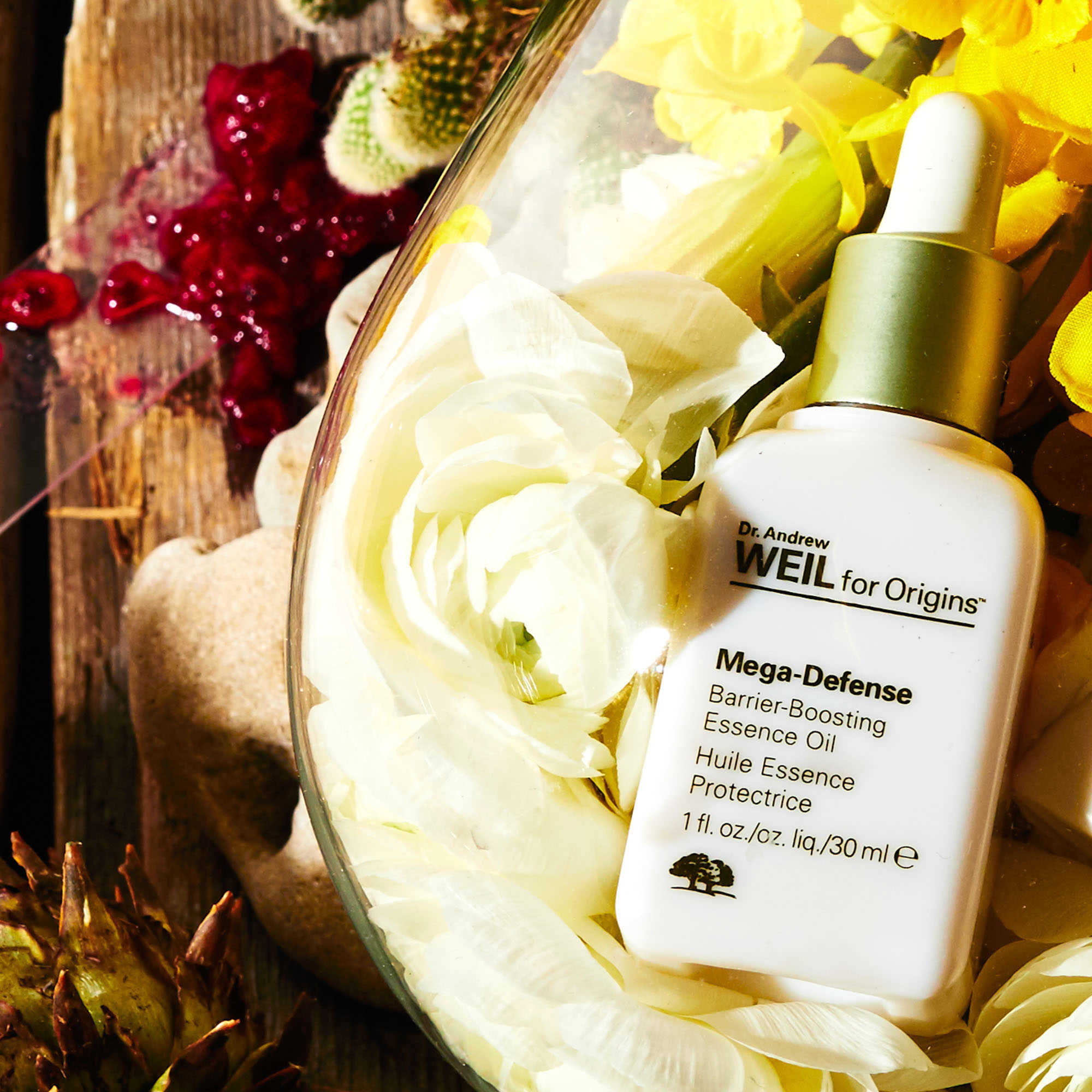 Dr Andrew Weil For Origins Mega Defense Barrier Boosting Essence Oil Origins