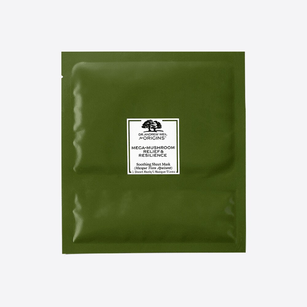 Dr Andrew Weil For Origins Mega Mushroom Relief Resilience Soothing Sheet Masks 6 Origins