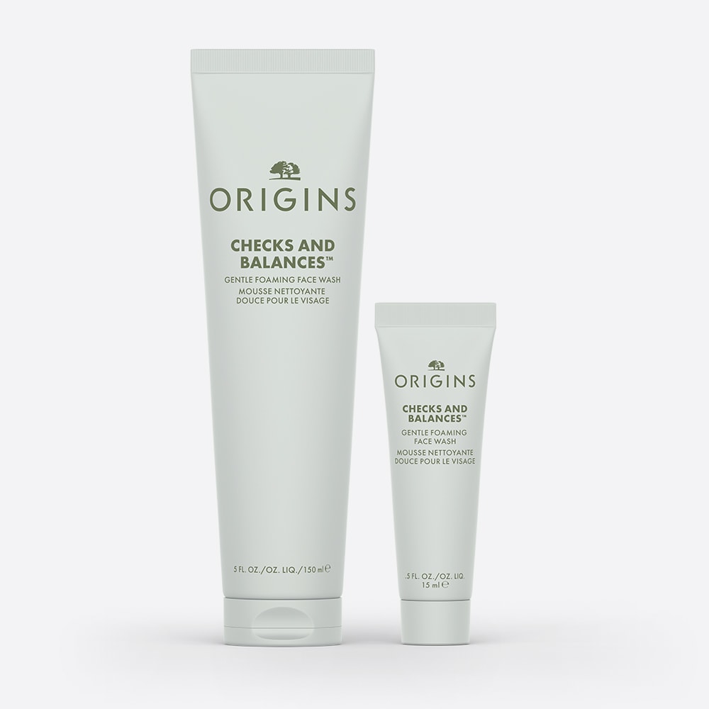 Checks and Balances™ Gentle Foaming Face Wash Home & Away Duo, Full Size + Deluxe Sample